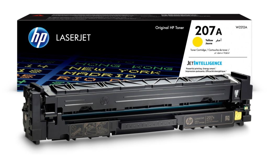 HP 207A LaserJet tonerkazetta sárga (W2212A) HP 207A LaserJet tonerkazetta sárga (W2212A)