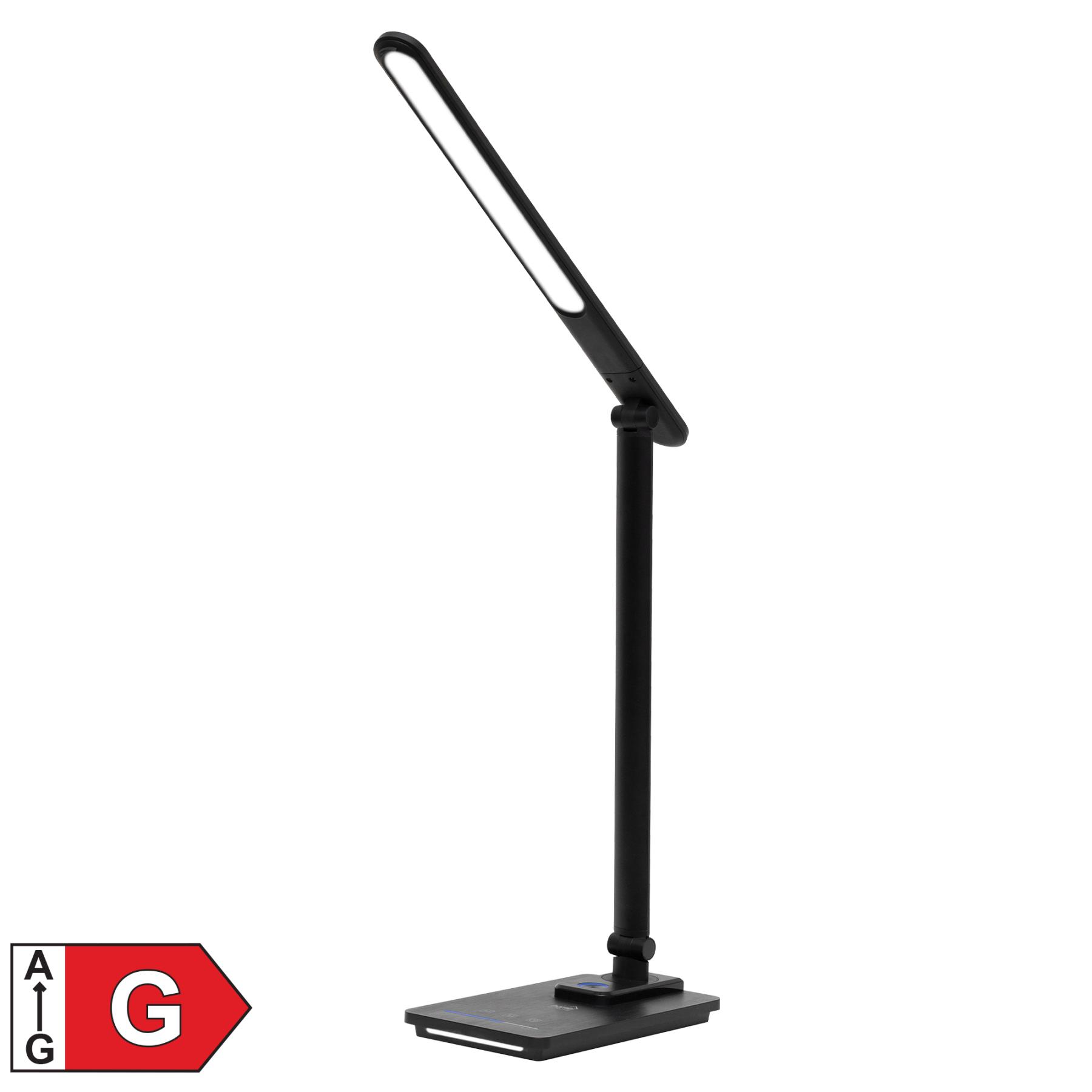 Home asztali lámpa, LED, éjjeli fény, állítható fejrész, 5 fokozat, változtatható fényerő / színhőmérséklet (LA 4)