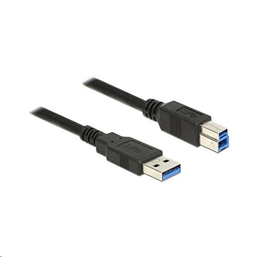 Delock 85069 USB 3.0 Type-A > USB 3.0 Type-B kábel, 3m, fekete Delock 85069 USB 3.0 Type-A > USB 3.0 Type-B kábel, 3m, fekete