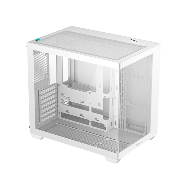 DeepCool CG530 WH ablakos  venti nélkül BTF  ATX Számítógépház   Fehér 