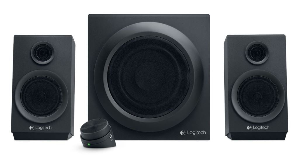 Logitech 2.1 Z333 multimédia hangszórók és mélyhangsugárzó fekete (980-001202)