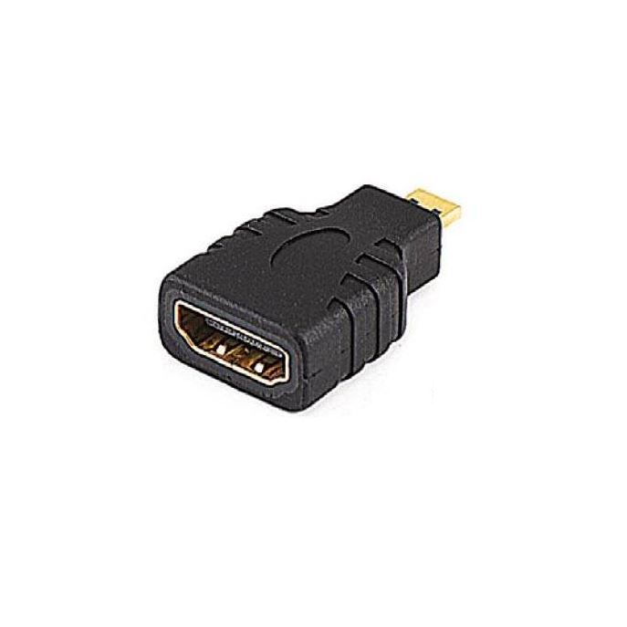 Sbox SX-530754 HDMI - microHDMI adapter fekete (W026740)