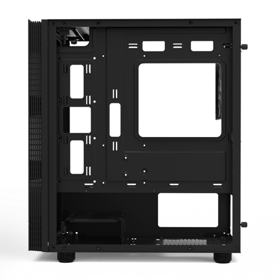  Zalman Midi T4 Plus Számítógépház Fekete