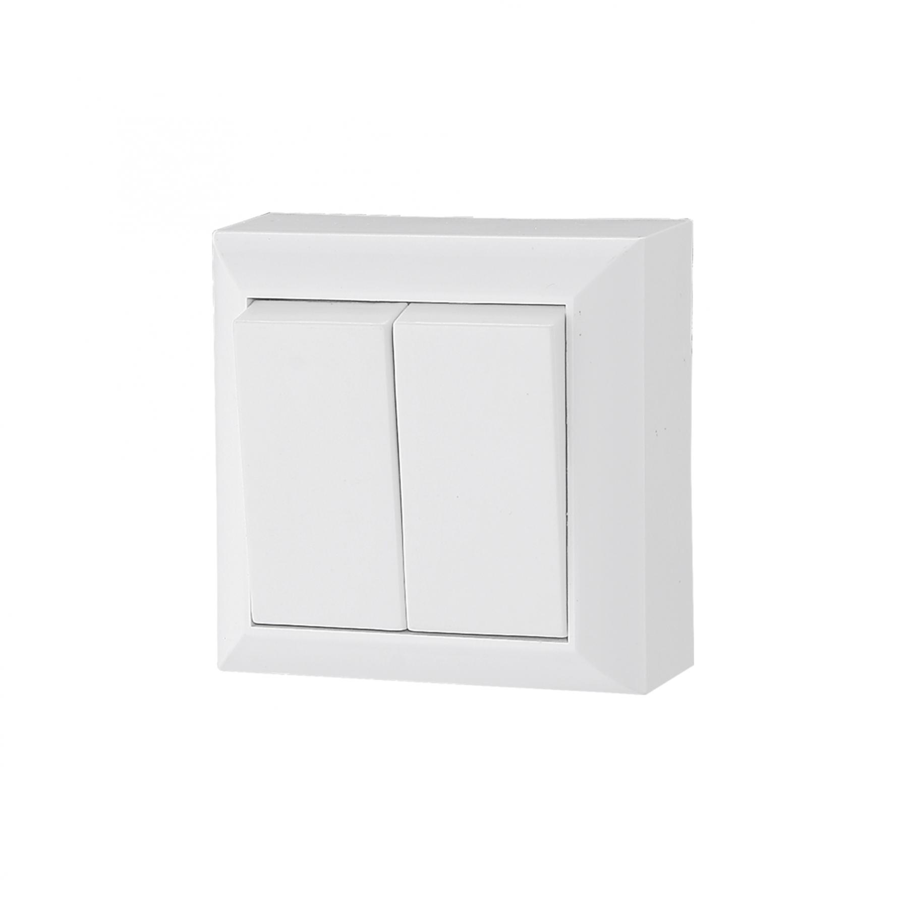 GAO Business Line IP20 csillárkapcsoló, beltéri, 230 V~ / 50 Hz / 10 A, fehér (0315H)