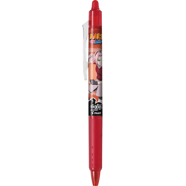Pilot FriXion Clicker 0,7 NARUTO Limited Edition piros rollerirón Pilot FriXion Clicker 0,7 NARUTO Limited Edition piros rollerirón