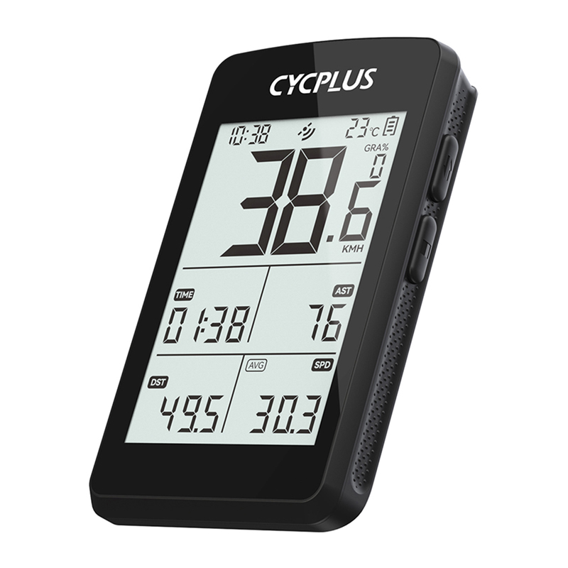 Cycplus M3 kerékpáros számítógép - kompatibilis a következőkkel: Strava, Trainingpeaks, stb.