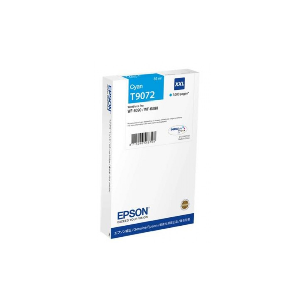 EPSON Tintapatron WF-6xxx Ink Cartridge Cián XXL