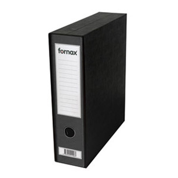 Fornax Prestige A4 tokos 8cm fekete iratrendező Fornax Prestige A4 tokos 8cm fekete iratrendező