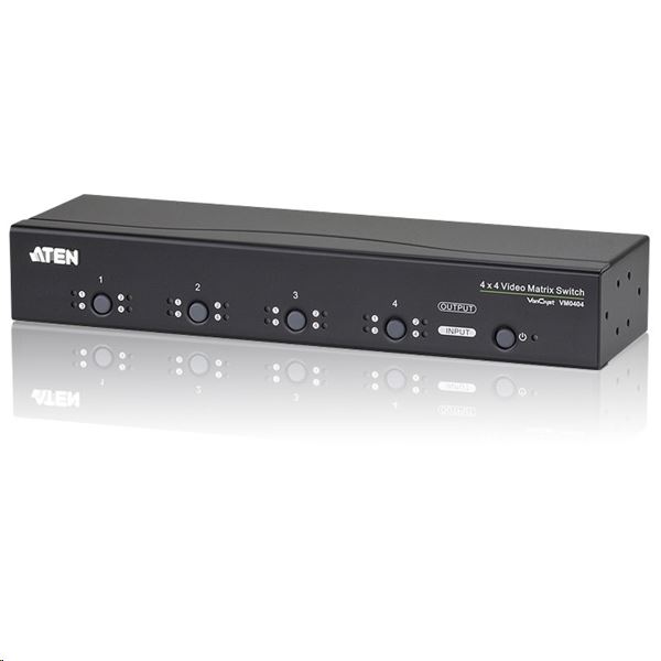 ATEN VanCryst VGA Matrix Switch 4x4 (VM0404) ATEN VanCryst VGA Matrix Switch 4x4 (VM0404)