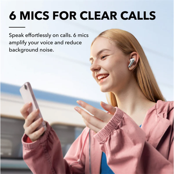 ANKER A3947G21 Vezeték Nélküli Fülhallgató Soundcore Liberty 4 NC fehér  