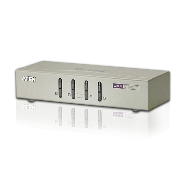 ATEN KVM Switch 4PC + kábel (CS74U) ATEN KVM Switch 4PC + kábel (CS74U)