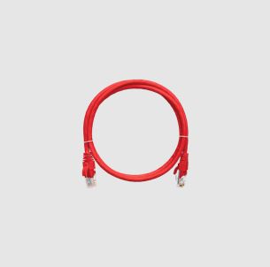 Nikomax Patch kábel S/FTP, CAT6a, LSZH, 2m, piros