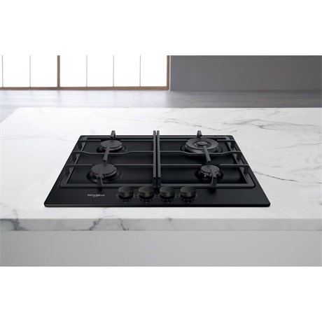 Whirlpool TKRL 661 NB FŐZŐLAP BEÉPÍTHETŐ GÁZ Whirlpool TKRL 661 NB FŐZŐLAP BEÉPÍTHETŐ GÁZ