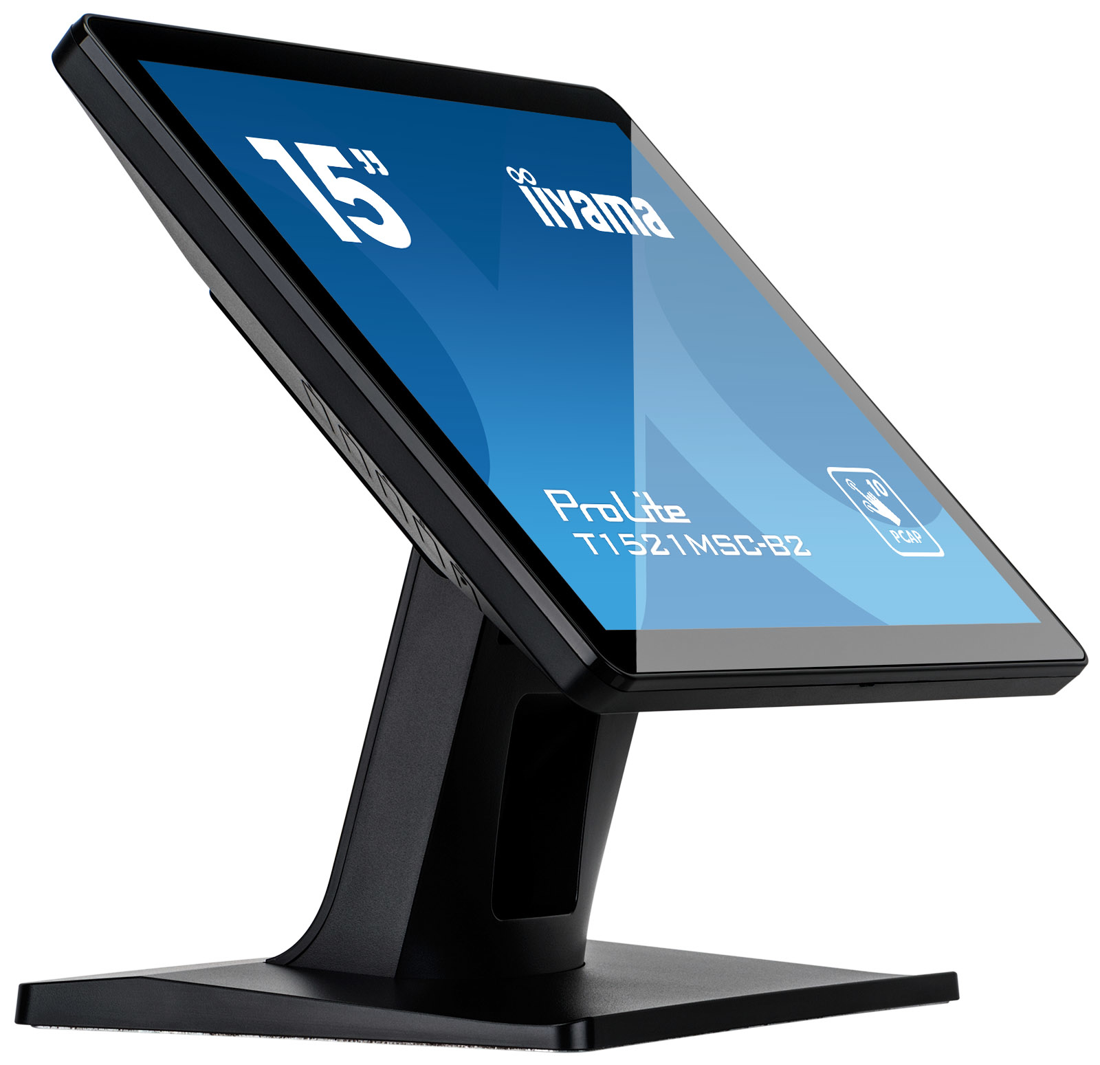 iiyama 15" ProLite T1521MSC-B2 LED Monitor - 1024x768, XGA, TN, Hangszóró, Érintőképernyő, Fekete