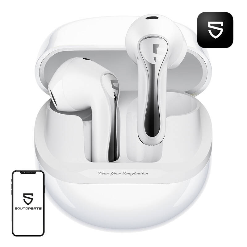Soundpeats Air 5 TWS Fülhallgató Fehér 