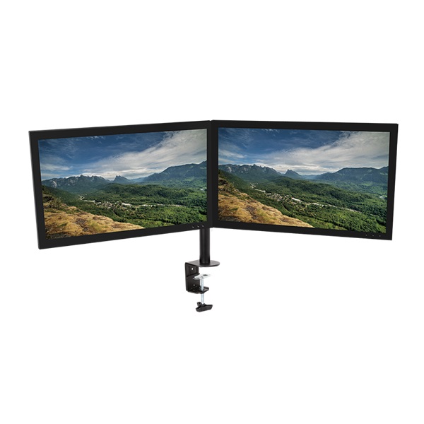 LogiLink Dual asztali monitor tartó konzol 13–27" max 8 kg fekete (BP0022)