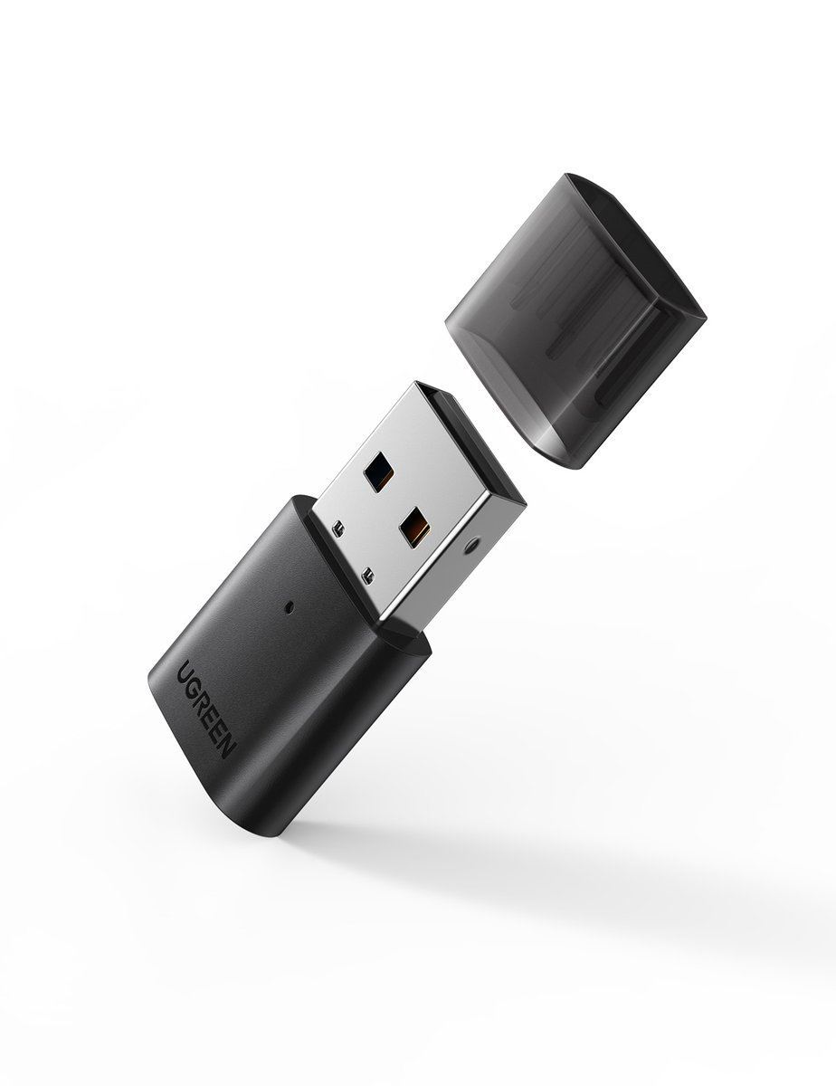 UGREEN CM390 Bluetooth 5.0 USB adapter fekete (80889)