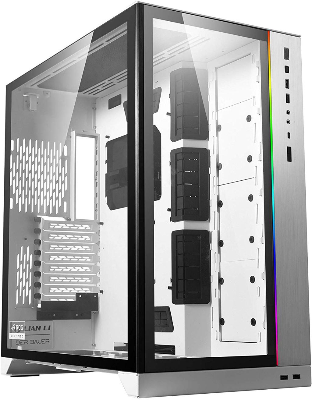 Lian Li O11Dynamic XL ROG Certified táp nélküli ablakos ház fehér (O11DXL-W) Lian Li O11Dynamic XL ROG Certified táp nélküli ablakos ház fehér (O11DXL-W)