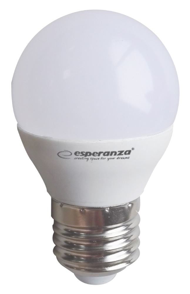 Esperanza LED fényforrás G45, E27, 3W (ELL153)