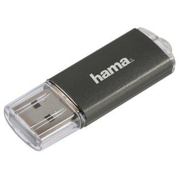 Pen Drive 16GB Hama 90983 "Laeta" szürke USB 2.0 Pen Drive 16GB Hama 90983 "Laeta" szürke USB 2.0
