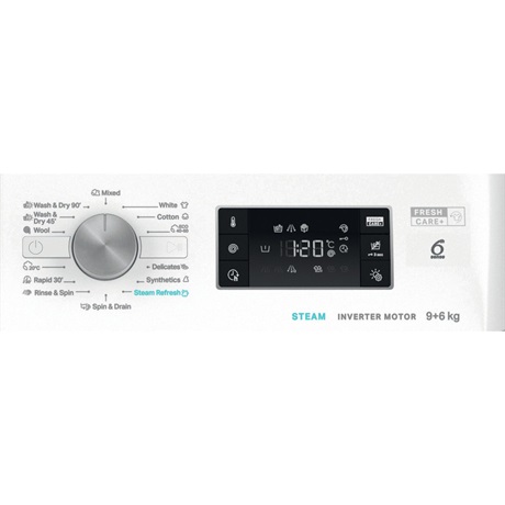 Whirlpool FFWDB 964489 SV EE MOSÓ-SZÁRÍTÓGÉP GŐZ FUNKCIÓVAL