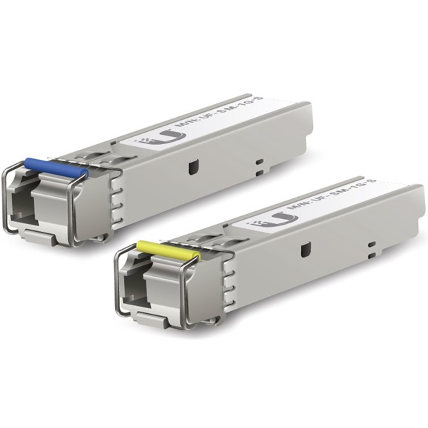 Ubiquiti UACC-OM-SM-1G-S-2 (UF-SM-1G-S) U Fiber 2-Pack Single-Mode BiDi 1Gbps SFP modul pár Ubiquiti UACC-OM-SM-1G-S-2 (UF-SM-1G-S) U Fiber 2-Pack Single-Mode BiDi 1Gbps SFP modul pár