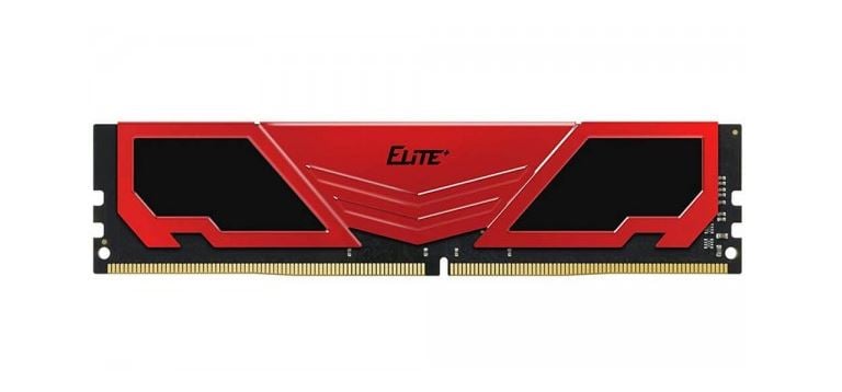 4GB 2666MHz DDR4 RAM Team Group Elite Plus fekete/piros CL19 (TPRD44G2666HC1901)