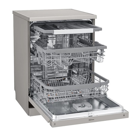 LG DF325FPS gőzös mosogatógép ezüst színű