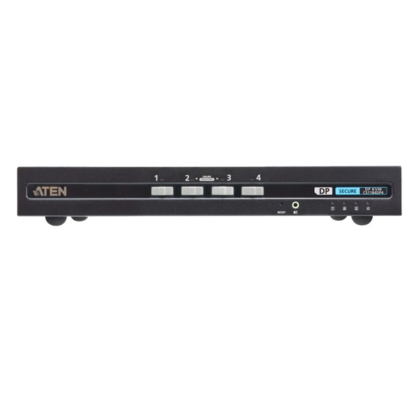 Aten Switch 4-Port USB DisplayPort Secure KVM (PSD PP v4 Compliant) - CS1184DP4 (CS1184DP4-AT-G) Aten Switch 4-Port USB DisplayPort Secure KVM (PSD PP v4 Compliant) - CS1184DP4 (CS1184DP4-AT-G)