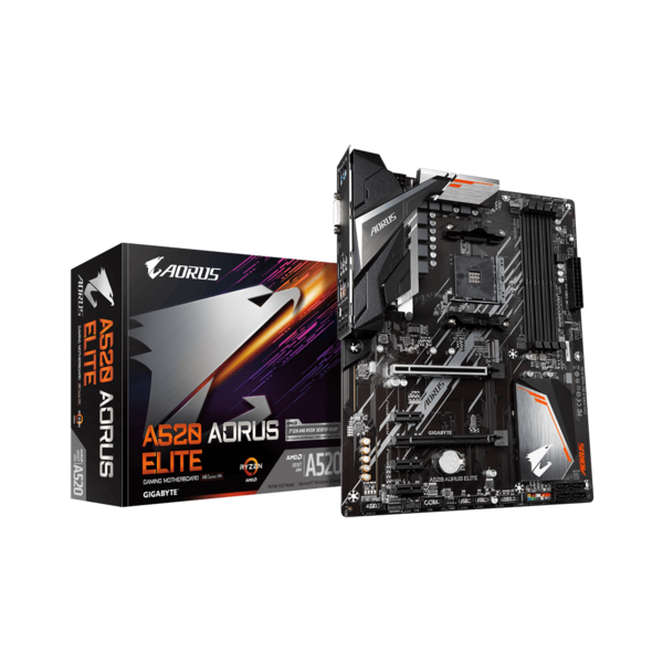 GIGABYTE AM4 A520 AORUS ELITE AMD A520 mATX Alaplap GIGABYTE AM4 A520 AORUS ELITE AMD A520 mATX Alaplap