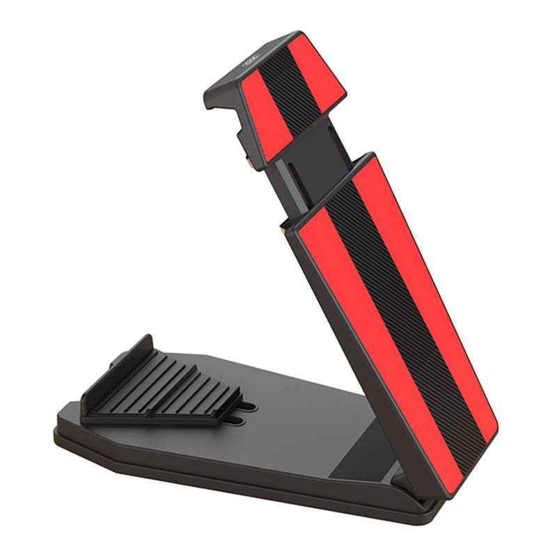 XO C105 műszerfalra rögzíthető autós telefontartó fekete + piros
