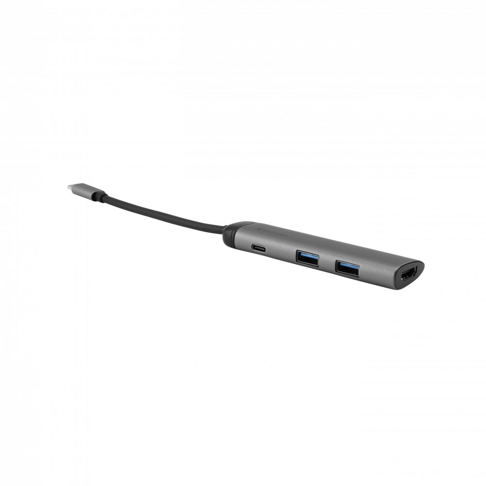 Verbatim 3 portos USB Hub + HDMI szürke (49140) Verbatim 3 portos USB Hub + HDMI szürke (49140)