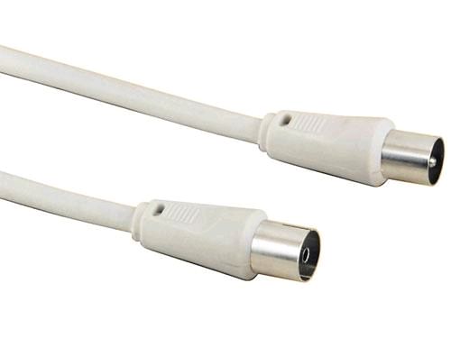 Hama antennakábel dupla árnyékolt fehér 2m (42961) Hama antennakábel dupla árnyékolt fehér 2m (42961)