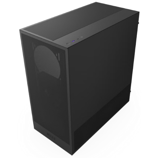 NZXT Midi H5 Flow (2024) Matt fekete CC-H52FB-01 Számítógépház NZXT Midi H5 Flow (2024) Matt fekete CC-H52FB-01 Számítógépház