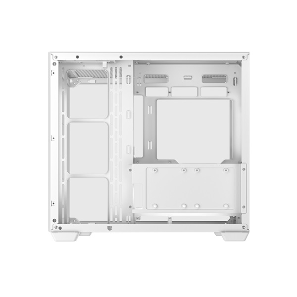 DeepCool CG530 WH ablakos  venti nélkül BTF  ATX Számítógépház   Fehér 