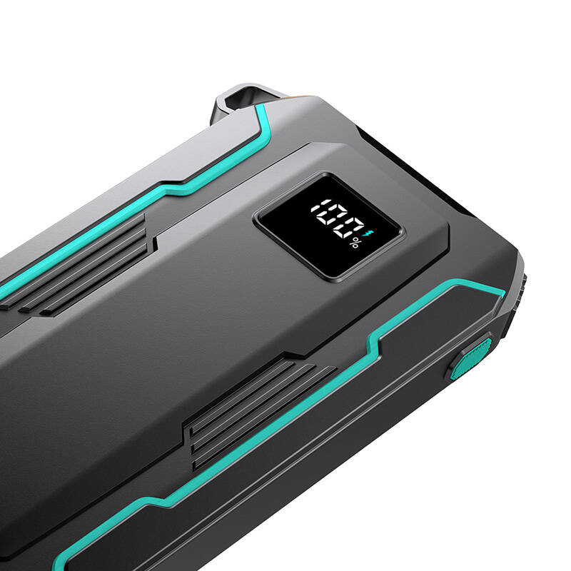 Joyroom JR-L017 10000mAh 22.5W with Lightning + USB-C cable Powerbank Fekete
