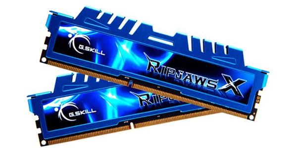 16GB 1600MHz DDR3 RAM G. Skill Ripjaws X CL9 (2X8GB) (F3-1600C9D-16GXM) 16GB 1600MHz DDR3 RAM G. Skill Ripjaws X CL9 (2X8GB) (F3-1600C9D-16GXM)