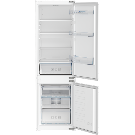 Beko BCSA285K4SN Beépíthető alulfagyasztós hűtőszekrény