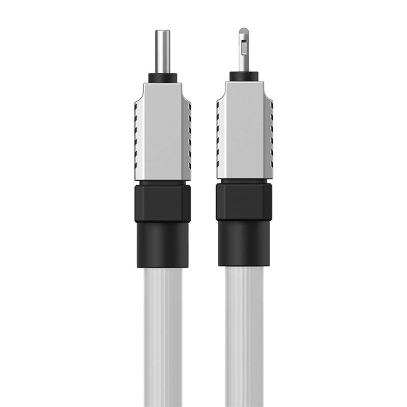 Fast Charging cable Baseus USB-C to Coolplay Series 2m, 20W (white)