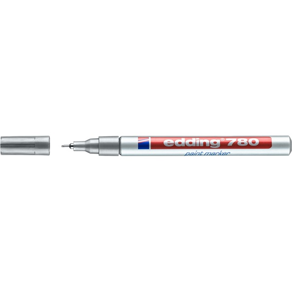 EDDING "780" lakkmarker 0.8 mm ezüst (TED780E) EDDING "780" lakkmarker 0.8 mm ezüst (TED780E)