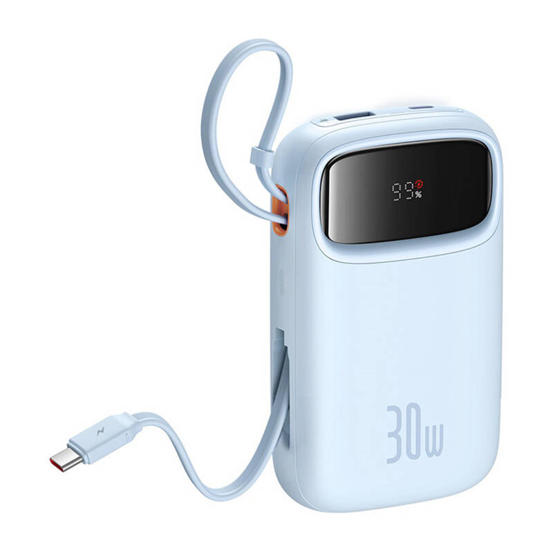 Baseus QPow 2 10000mAh  30W  2xUSB-C powerbank Kék 