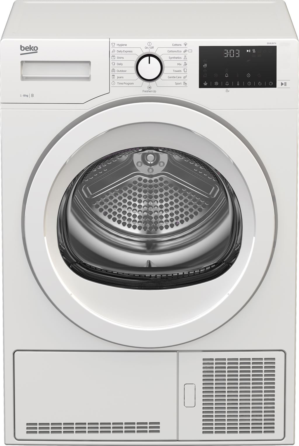 Beko DS 8139 TX szárítógép fehér