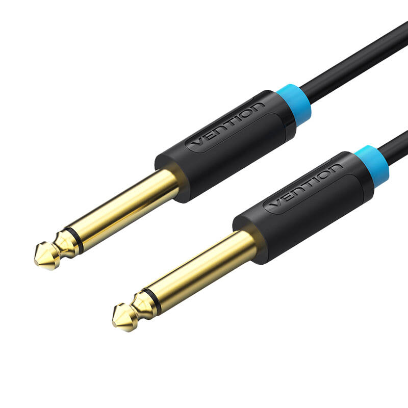 6.35mm TS Audio Cable 5m Vention BAABJ Black