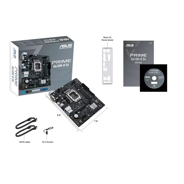 ASUS PRIME H610M-R D4-SI alaplap