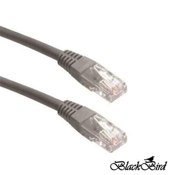 BLACKBIRD UTP CAT.6 Patch kábel 3m szürke (BH1231)