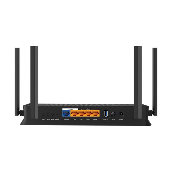 TP-Link Archer BE230 BE3600  kétsávos Wi-Fi 7 router Fekete