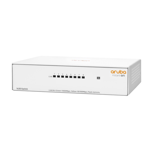 HPE Aruba Instant On 1430 8 port GbE switch (R8R45A)