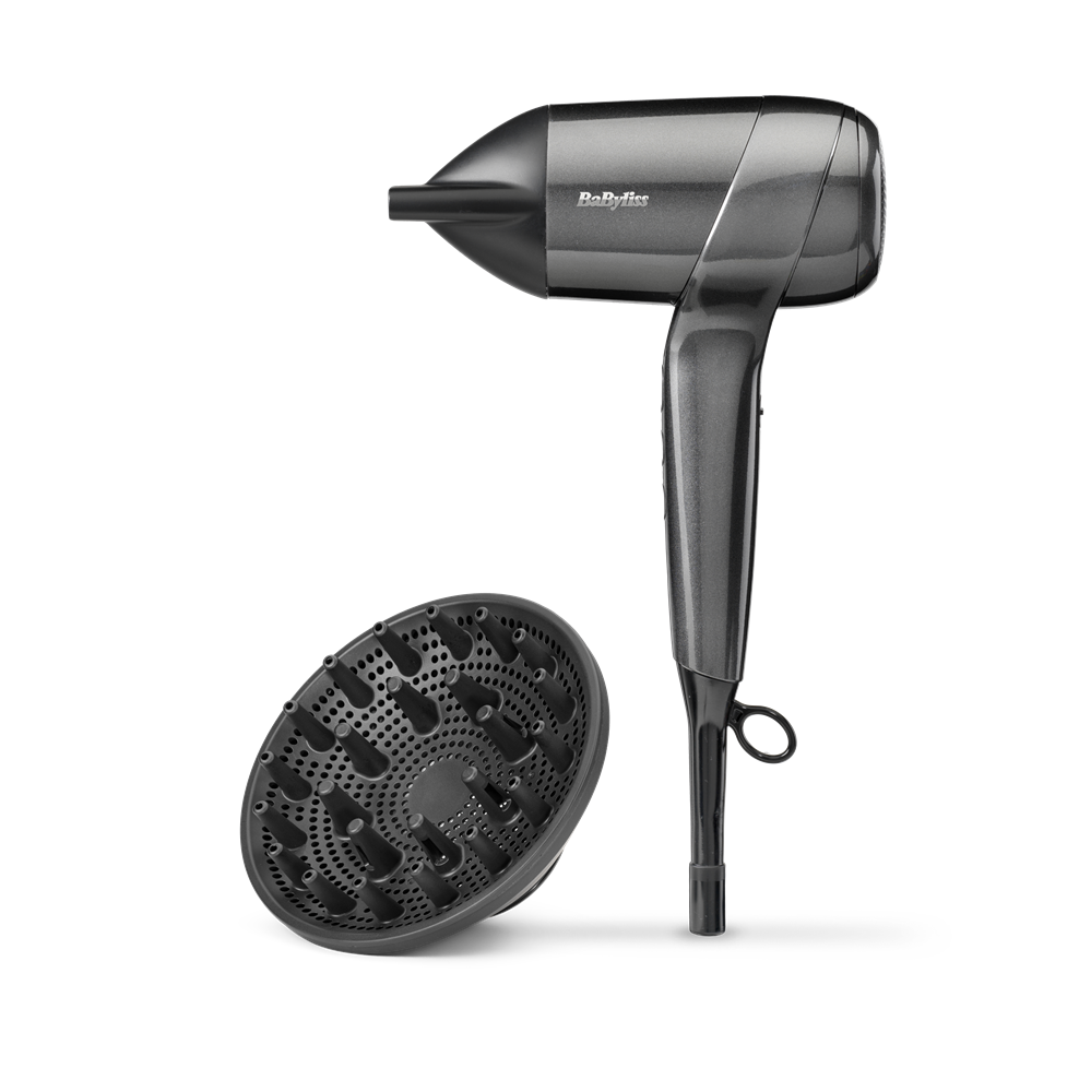 Babyliss D6200DE Titanium Shine hajszárító Sötétszürke