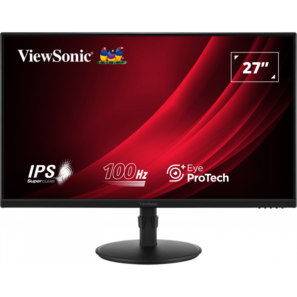ViewSonic Monitor 27" - VG2708A-MHD (IPS, 100Hz 16:9, FHD, 5ms, 250cd/m2, D-sub, HDMI, DP, VESA, SPK, mag.áll, pivot)