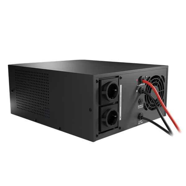 NJOY Inverter - Aira 1200 (2 Schuko, Szinusz hullám, Akku Támogatás: 40Ah-200Ah, AVR, fekete) NJOY Inverter - Aira 1200 (2 Schuko, Szinusz hullám, Akku Támogatás: 40Ah-200Ah, AVR, fekete)